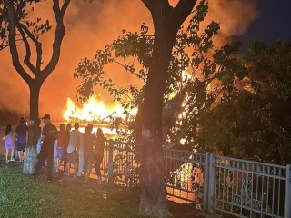 Nóng: Đang xảy ra cháy lớn ở quận 8, TP HCM