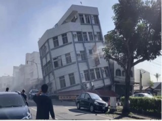 Thêm trận động đất thứ 2 ở Đài Loan (Trung Quốc) nhiều tòa nhà đổ sập