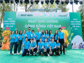 Herbalife đồng hành cùng Ngày Dinh dưỡng cộng đồng Việt Nam lần thứ 2
