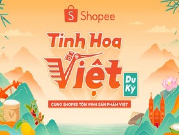 Ra mắt chuỗi livestream "Shopee - Tinh hoa Việt du ký"